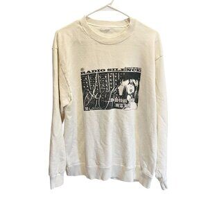 Brandy Melville John Galt Radio Silence Graphic Crewneck Sweatshirt - One Size
